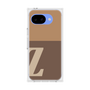 プレミアムスクエアケース［ オリジナル - initial two tone - Z brown ］
