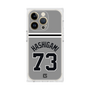 プレミアムスクエアケース［ 読売ジャイアンツ - #73 HASHIGAMI - ビジター ］