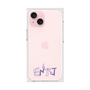 プレミアムスクエアケース［ オリジナル - ENTJ 指揮官 - アルファベット ］