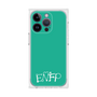 プレミアムスクエアケース［ オリジナル - ENFP 運動家 - アルファベット - グリーン ］