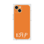 プレミアムスクエアケース［ オリジナル - ESFP エンターテイナー - アルファベット - オレンジ ］