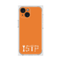 プレミアムスクエアケース［ オリジナル - ISTP 巨匠 - アルファベット - オレンジ ］