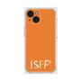 プレミアムスクエアケース［ オリジナル - ISFP 冒険家 - アルファベット - オレンジ ］