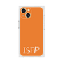 プレミアムスクエアケース［ オリジナル - ISFP 冒険家 - アルファベット - オレンジ ］