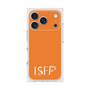 プレミアムスクエアケース［ オリジナル - ISFP 冒険家 - アルファベット - オレンジ ］