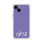 プレミアムスクエアケース［ オリジナル - ENTJ 指揮官 - アルファベット - パープル ］