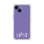 プレミアムスクエアケース［ オリジナル - ENTJ 指揮官 - アルファベット - パープル ］