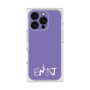 プレミアムスクエアケース［ オリジナル - ENTJ 指揮官 - アルファベット - パープル ］