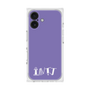 プレミアムスクエアケース［ オリジナル - INTJ 建築家 - アルファベット - パープル ］