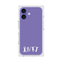 プレミアムスクエアケース［ オリジナル - INTJ 建築家 - アルファベット - パープル ］
