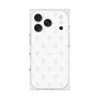 プレミアムスクエアケース［ KLON - モノグラム - ホワイト ］