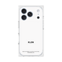 プレミアムスクエアケース［ KLON - ロゴ - ホワイト ］