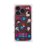 プレミアムスクエアケース［ アンデッドアンラック - ミニキャラ - 総柄 ］