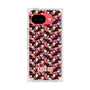 プレミアムスクエアケース［ ANNA SUI - HEARTS VINE - PINK ］