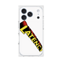 プレミアムスクエアケース［ LATENCY - Rock logo - White ］