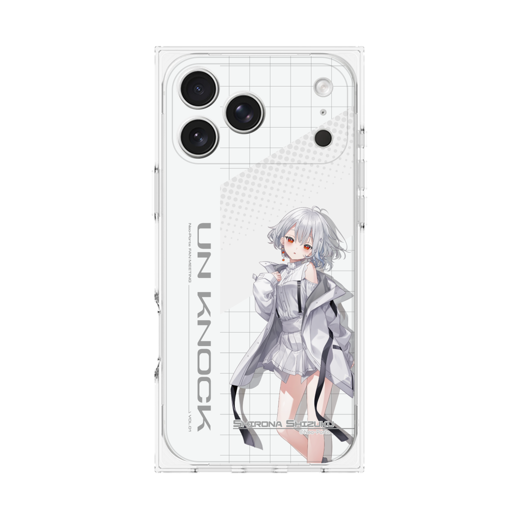 プレミアムスクエアケース for Apple iPhone 17 Pro Max［ Neo-Porte - 白那しずく ］