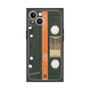 プレミアムスクエアケース［ RETORO CASSETTE TAPE - Opacity Black ］