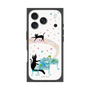 プレミアムスクエアケース［ おかべてつろう - 黒猫クロのとおりみち ］