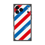 プレミアムスクエアケース［ Big Stripe - Red × Blue ］