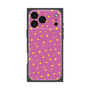 プレミアムスクエアケース［ Drawing Dot - Pink ］