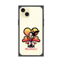 プレミアムスクエアケース［ アクビガール - ハート ］