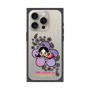 プレミアムスクエアケース［ アクビガール - フラワー ］