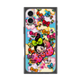 プレミアムスクエアケース［ アクビガール - フラワーリボン ］