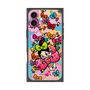 プレミアムスクエアケース［ アクビガール - フラワーリボン ］