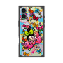 プレミアムスクエアケース［ アクビガール - フラワーリボン ］