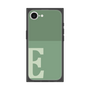 プレミアムスクエアケース［ オリジナル - initial two tone - E green ］