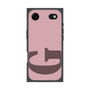 プレミアムスクエアケース［ オリジナル - initial color - G dusty pink ］