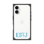プレミアムスクエアケース［ オリジナル - ESTJ 幹部 - アルファベット ］