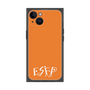 プレミアムスクエアケース［ オリジナル - ESFP エンターテイナー - アルファベット - オレンジ ］