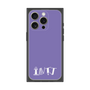 プレミアムスクエアケース［ オリジナル - INTJ 建築家 - アルファベット - パープル ］