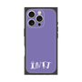 プレミアムスクエアケース［ オリジナル - INTJ 建築家 - アルファベット - パープル ］