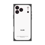 プレミアムスクエアケース［ KLON - ロゴ - ホワイト ］