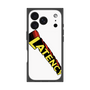 プレミアムスクエアケース［ LATENCY - Rock logo - White ］