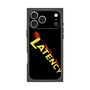 プレミアムスクエアケース［ LATENCY - Rock logo - Black ］