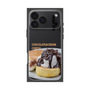 プレミアムスクエアケース［ ヴィレッジヴァンガードダイナー - チョコレート&クリームチーズパンケーキ ］