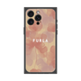 プレミアムスクエアケース［ FURLA - FLOWER VELATO-01 ］