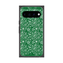 プレミアムスクエアケース with Pixelsnap［ ペイズリー - Green ］