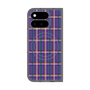 プレミアムスクエアケース with Pixelsnap［ Tartan Check - Purple ］