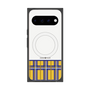プレミアムスクエアケース with Pixelsnap［ CASEPLAY Tartan Check - Yellow ］