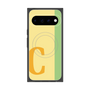プレミアムスクエアケース with Pixelsnap［ オリジナル - initial color line - C yellow ］