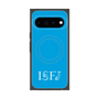 プレミアムスクエアケース with Pixelsnap［ オリジナル - ISFJ 擁護者 - アルファベット - ブルー ］
