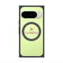 プレミアムスクエアケース with Pixelsnap［ オリジナル - caseplayロゴ - ピンク/D ］