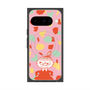 プレミアムスクエアケース with Pixelsnap［ MOOMIN - Little My - Grinning face/color ］