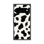 プレミアムスクエアケース with Pixelsnap［ Cow - White ］