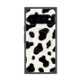 プレミアムスクエアケース with Pixelsnap［ Cow - White ］