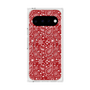 プレミアムスクエアケース with Pixelsnap［ ペイズリー - Red ］